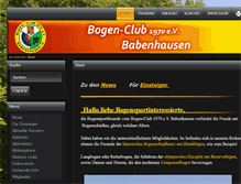 Tablet Screenshot of bc-babenhausen.de